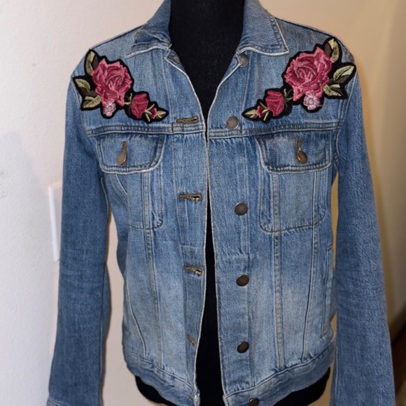 Frame Denim Floral Jacket Size XS - Picture 5 of 7